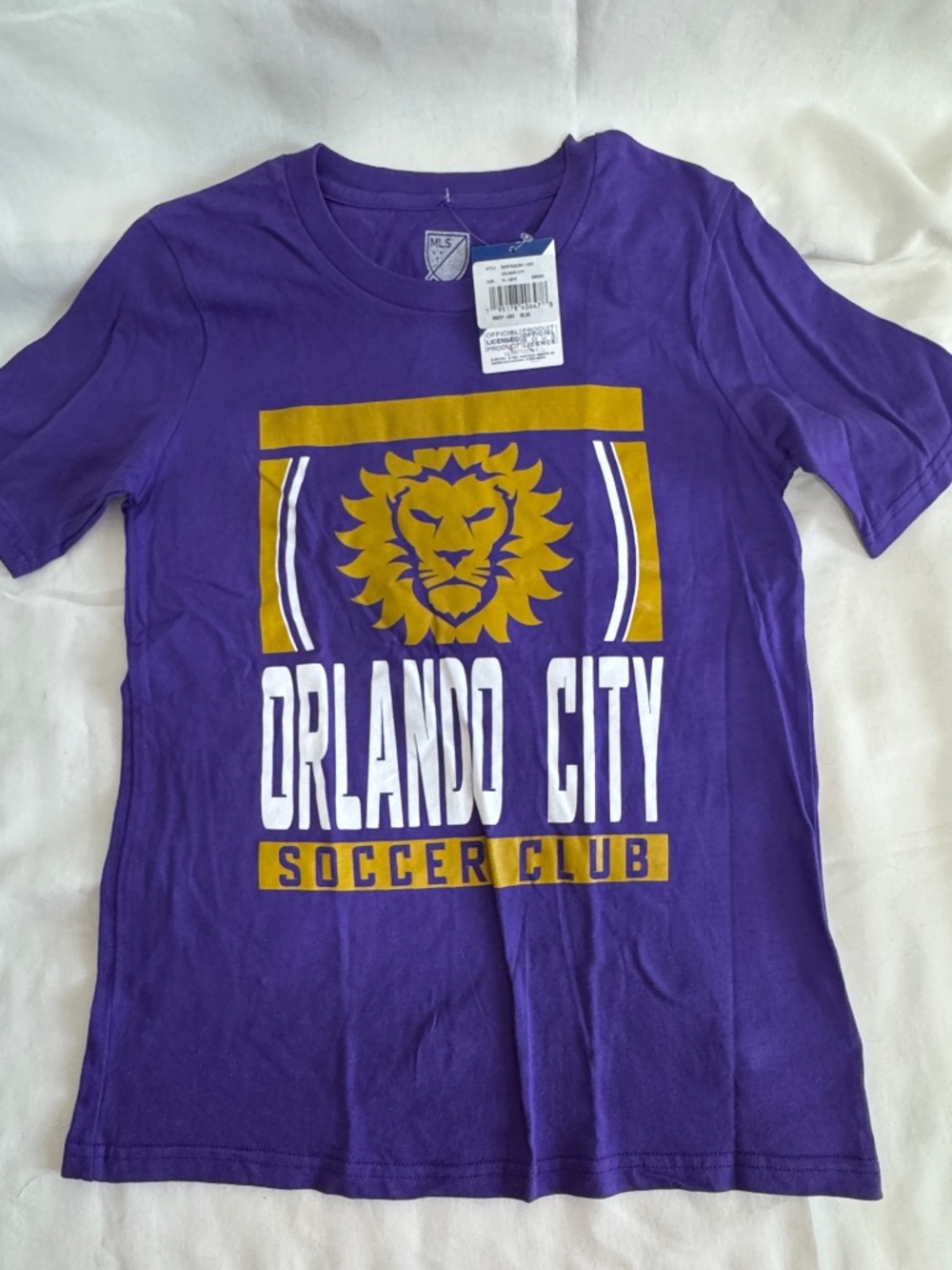 Orlando City new with tag NWT Boys Medium T-shirt Cotton